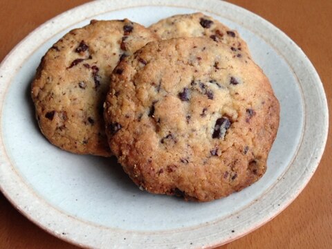 サクサク♪チョコとコーヒーのクッキー